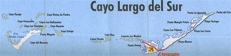 Cayo Largo Cuba Map