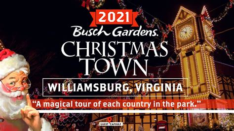 Busch Gardens Williamsburg Map Christmas Town | Fasci Garden