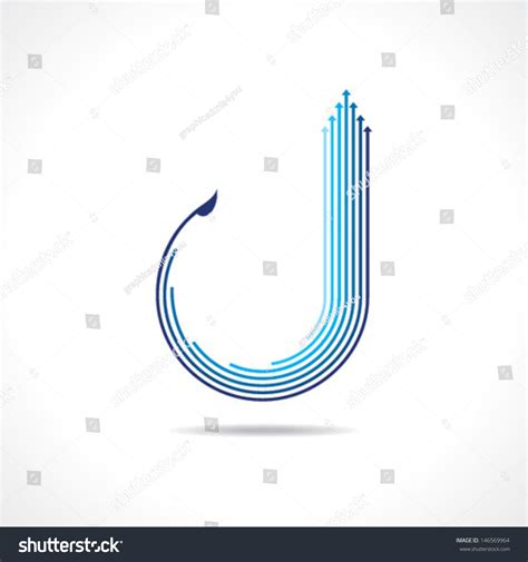 Blue Arrow Logo Vector - 146569964 : Shutterstock