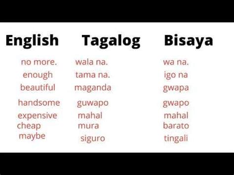 Bisaya Language - Zoe Hemmings