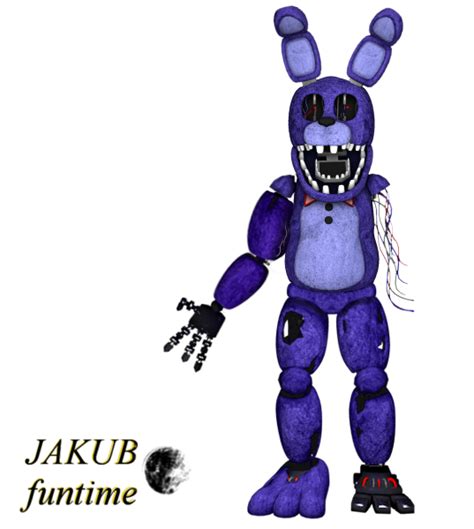 Withered Bonnie with face EA full body [edit] by Jakub42042-Funtime on DeviantArt | Nightmare ...