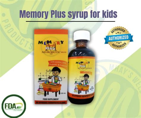 Memory Plus For Kids Syrup | Lazada PH