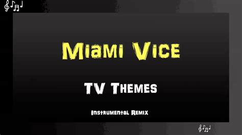 Miami Vice Theme Song Instrumental Remix - YouTube