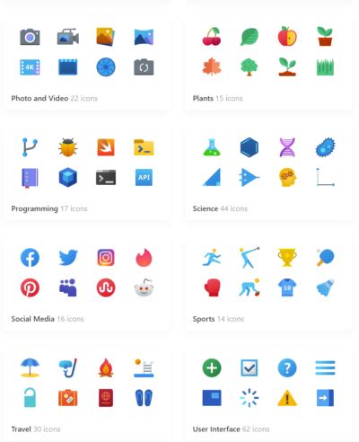 Icons8 Released About 1000 Icons in New Style Inspired by Fluent Design