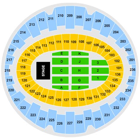 The Forum Seating Chart | The Kia Forum | Inglewood, California