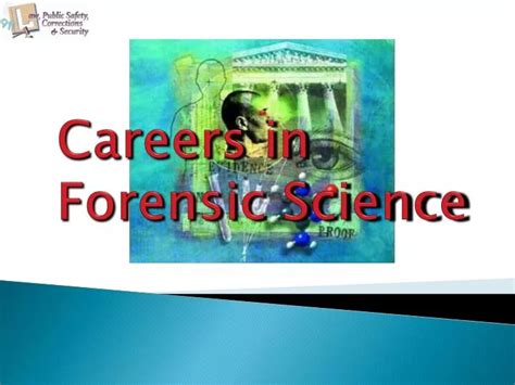 PPT - Careers in Forensic Science PowerPoint Presentation, free ...