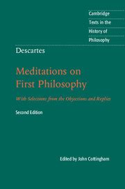 Descartes: Meditations on First Philosophy | Higher Education from Cambridge