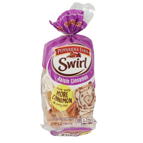 | PEPPERIDGE FARM RAISIN CINNAMON SWIRL BREAD 16OZ