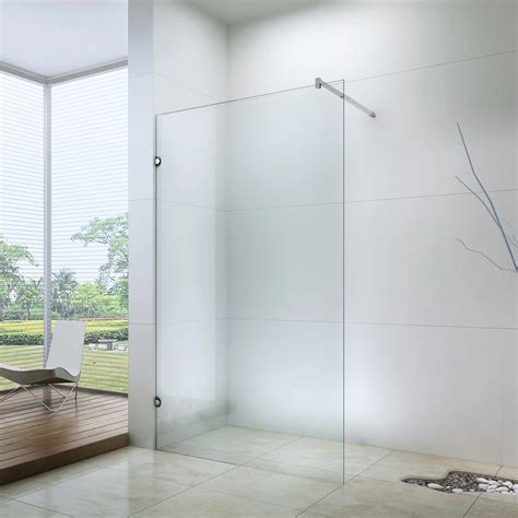 Tempered Glass Shower Wall Panels With Adjustable Support Bar - Buy ...