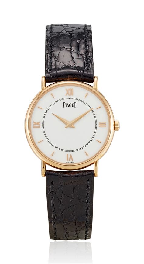 PIAGET | REFERENCE 8025N, A LIMITED EDITION PINK GOLD WRISTWATCH, MADE TO COMMEMORATE THE 120TH ...