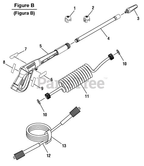 simpson pressure washer parts diagram