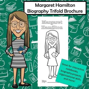 Margaret Hamilton Biography Trifold Graphic Organizer | TpT