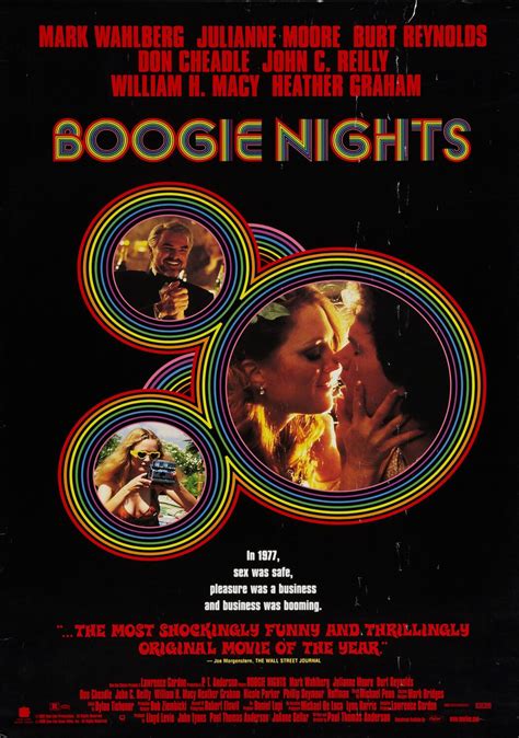 Boogie Nights Movie Poster - Classic 90's Vintage Poster