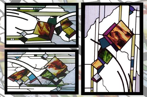 Abstract Stained Glass Art Admired For Centuries