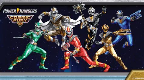 'Power Rangers: Cosmic Fury': First Press Photos Reveal Awesome Merch ...