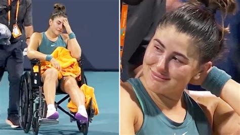 Bianca Andreescu provides update for fans after injury drama at Miami Open