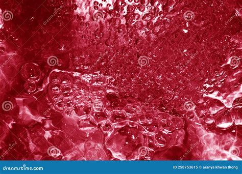 Red Water Surface, Water Waves, Beautiful Red Liquid for the Background Stock Image - Image of ...