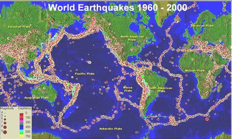 PLOTTING EARTHQUAKE EPICENTERS