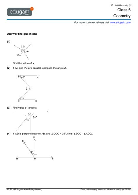 Maths Grade 7 Geometry