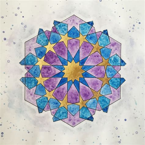 Hacer Topbaş adlı kullanıcının islamic geometry my art panosundaki Pin ...