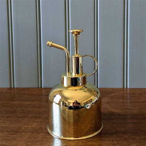 Vintage Inspired Metal Plant Mister Gold Water Mister for - Etsy