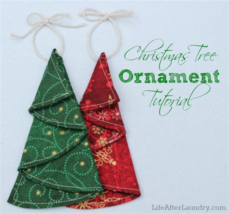 22 Farbic Christmas Ornament Tutorials