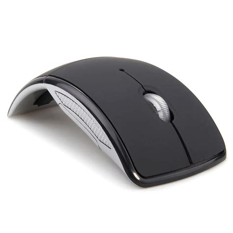 MEMTEQ Wireless Mouse 2.4 Ghz Computer Mouse Foldable Folding Optical ...