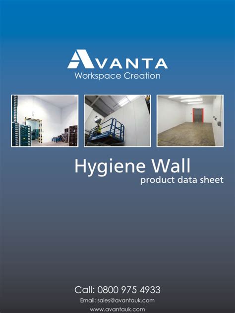 Hygiene Wall: Workspace Creation | PDF | Building Insulation | Sheet Metal