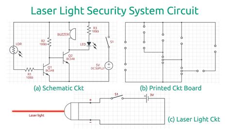 12+ Laser Security Alarm Circuit Diagram | Robhosking Diagram