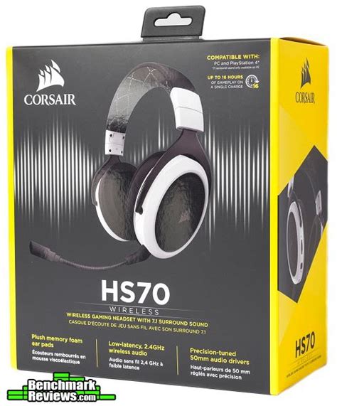 Corsair HS70 Wireless Gaming Headset Review CA-9011177-NA