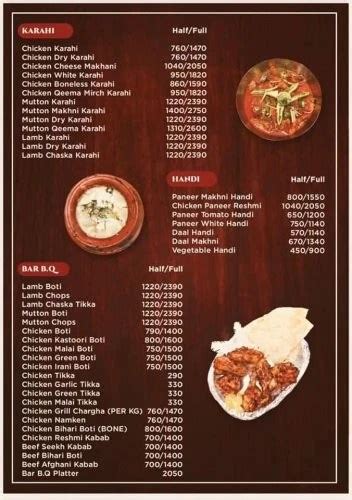 Frontier Karahi Karachi Menu Contact Number Address Location