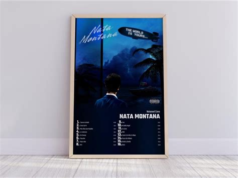 Natanael Cano Nata Montana Album Cover Poster for Home Wall - Etsy