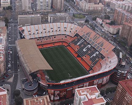 Mestalla, el campo donde brilla el Valencia C.F.