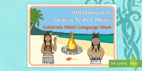 FREE! - Māori Language Week Poster | Māori Language Week | Twinkl