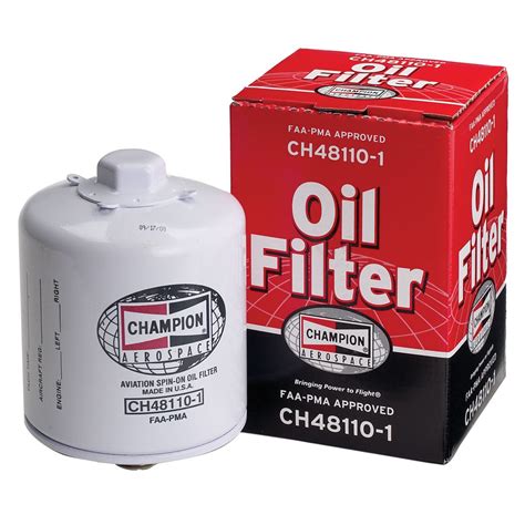 Champion Aircraft Oil Filter - from Sporty's Pilot Shop