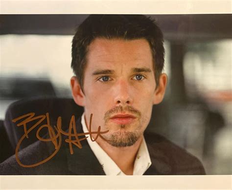 Before Sunset Ethan Hawke Signed Movie Photo | EstateSales.org