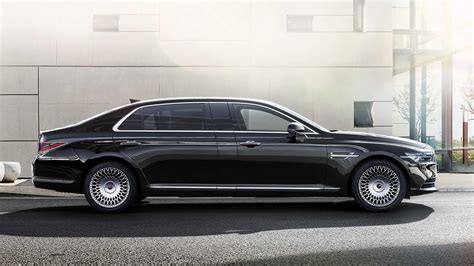 2019 Genesis G90 Limousine Debuts In South Korea - autoevolution