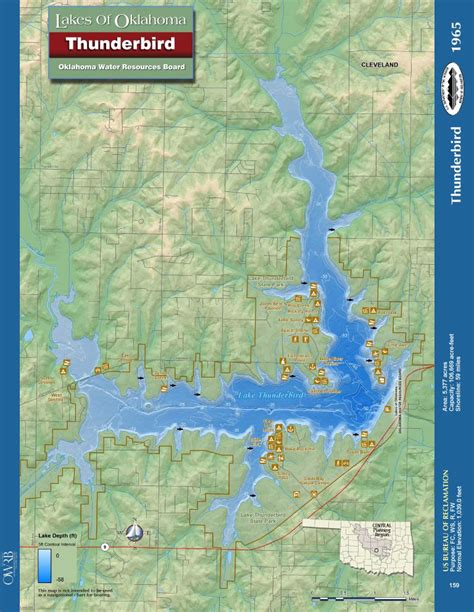 Map Of All Lakes In Oklahoma