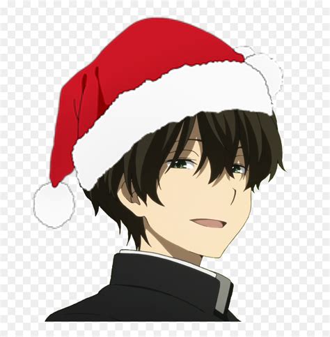 Anime Santa Hat Transparent, HD Png Download - vhv