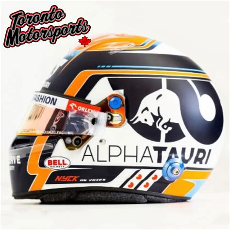 2023 Nick de Vries AlphaTauri – F1 Replica Helmet – 1:5 Scale by Spark #SPA5HF093 - Toronto ...