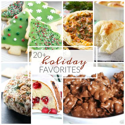 20 Favorite Holiday Recipes | Wishes and Dishes