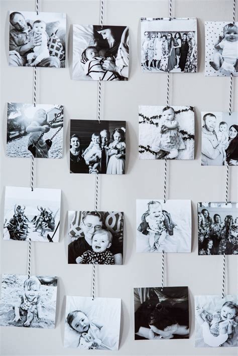 DIY Family Photo Wall Hanging - The Sweetest Occasion