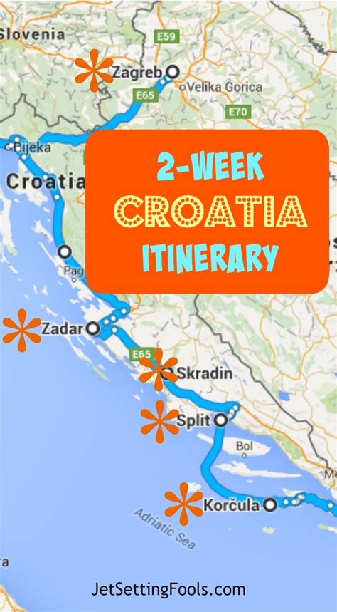 Croatia Itinerary: A Complete Guide to 2 Weeks in Croatia | Croatia itinerary, Croatia travel ...