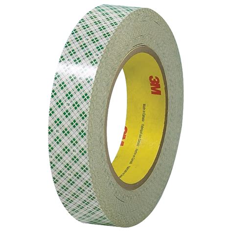 3M Double Sided Masking Tape 6.0 Mil 1" x 36 yds. Off White 3/Case ...