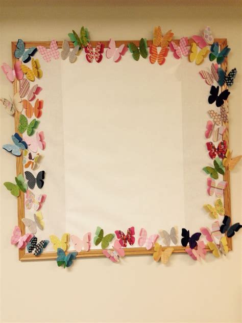 Butterfly Border for Preschool Bulletin Board