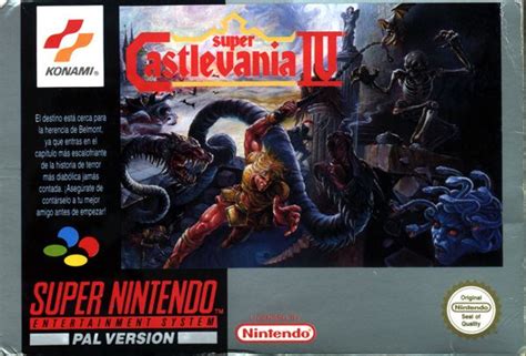 Super Castlevania IV cover or packaging material - MobyGames