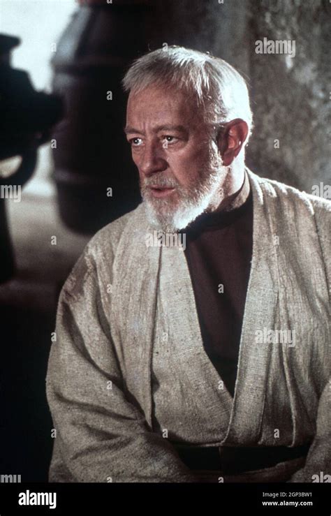 STAR WARS: EPISODE IV-A NEW HOPE, Alec Guinness as Ben Obi-Wan Kenobi ...