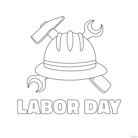 Labor Day Drawing in PSD, Illustrator, SVG, JPG, EPS, PNG - Download | Template.net