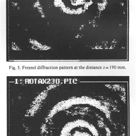 Fraunhofer diffraction pattern. | Download Scientific Diagram