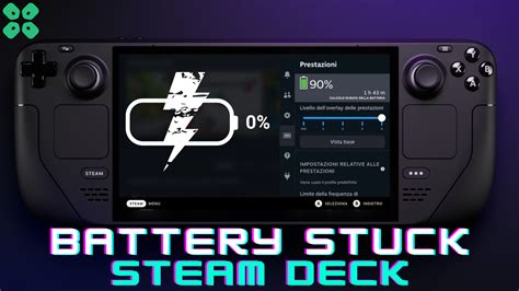 Fix: Steam Deck Battery Stuck at 0% 90% 99% Issue